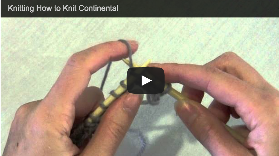 knit continental