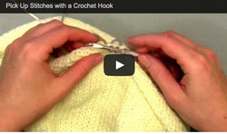 pick up crochet hook